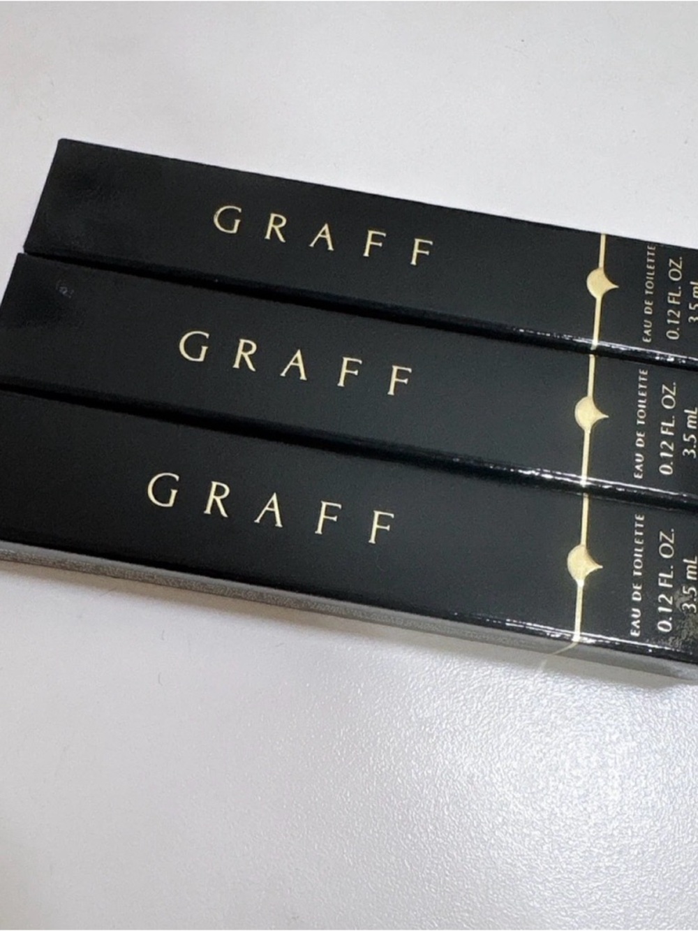 3 Graff Eau de Toilette 0.12 fl oz / 3.5 mL